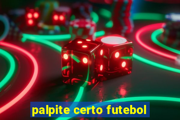 palpite certo futebol